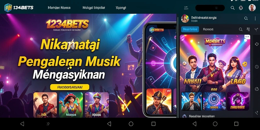Tampilan gameplay 1234BETS yang penuh warna dan dinamis.