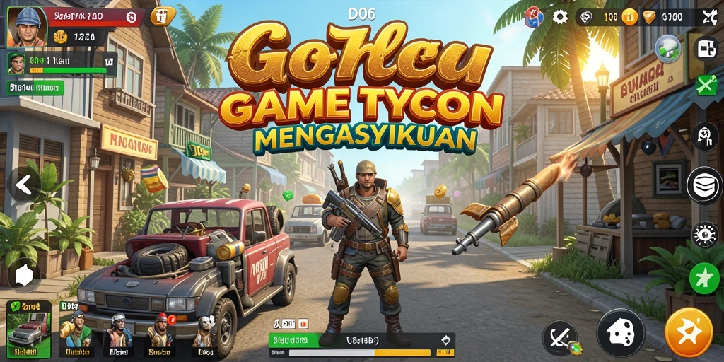 Screenshot menunjukkan gameplay D06 yang menarik dan seru.