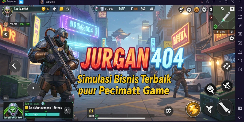 Tampilan gameplay JURAGAN404 yang menarik dan penuh tantangan.