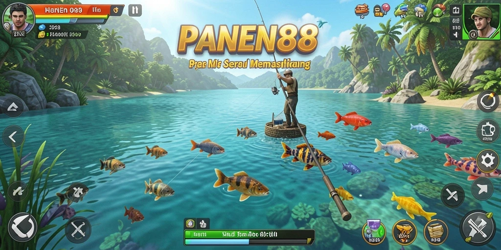 Tangkapan besar di layar dengan grafis memukau dari PANEN88.