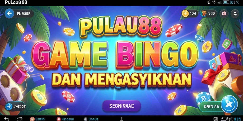 Tampilan permainan Bingo yang menarik di PULAU88.