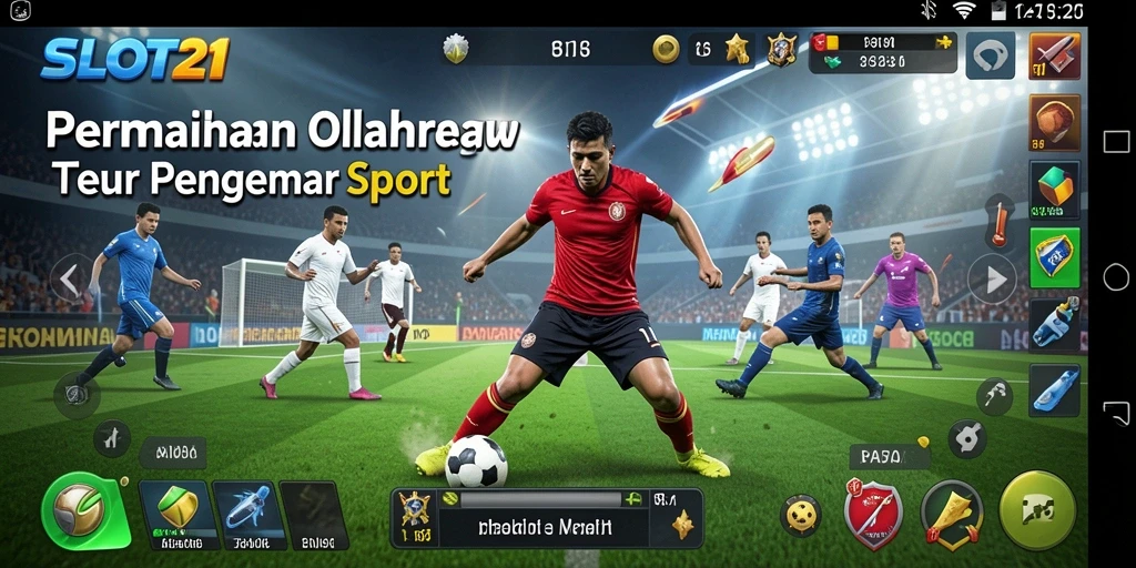 Gameplay seru dan menegangkan dalam SLOT21 yang menguji keterampilan olahraga.