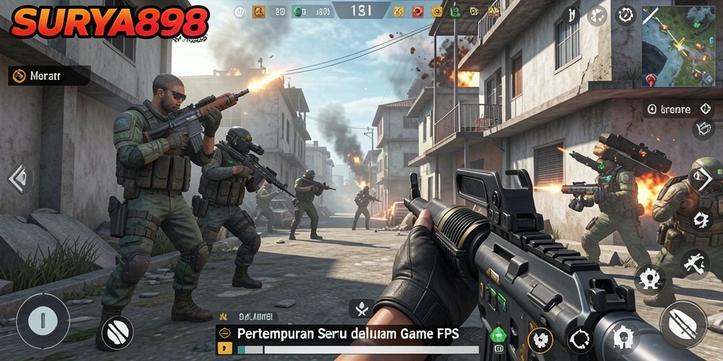 Tangkap momen mendebarkan dalam gameplay <strong>SURYA898</strong> saat beraksi.