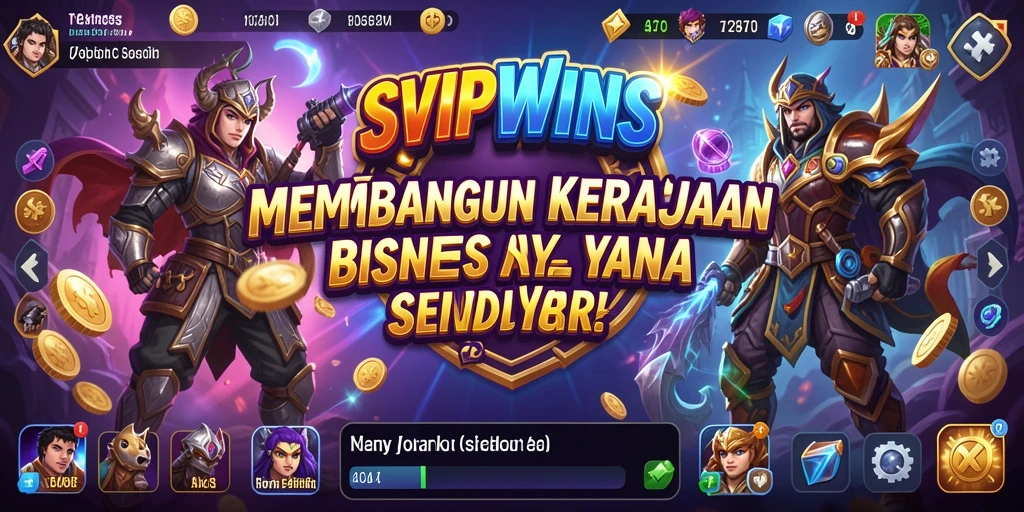 Gameplay menarik di SVIPWINS dengan strategi manajemen bisnis.