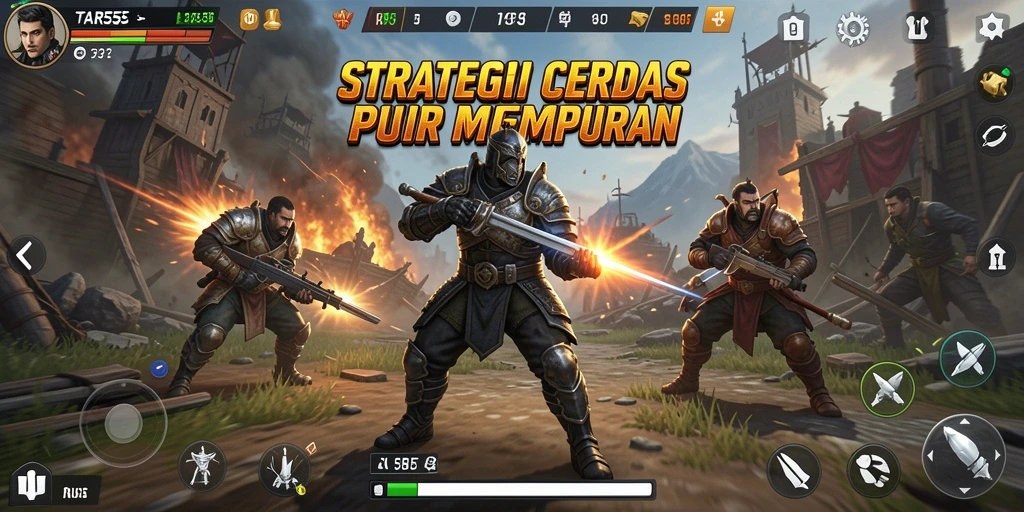 TAR555 menampilkan pertempuran strategi yang menegangkan dan mendebarkan.
